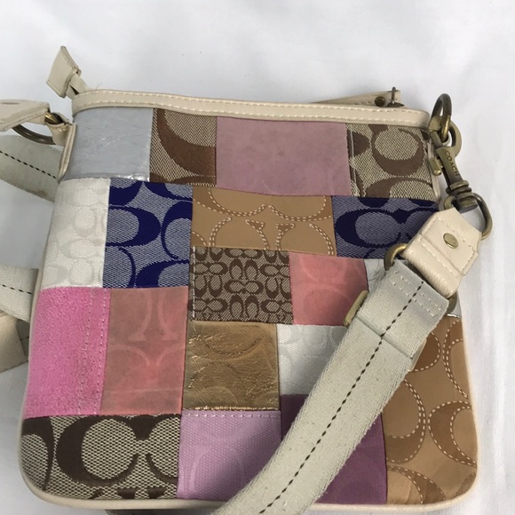 Coach Crossbody Handbag Womens Multicolor - Picture 3 of 7